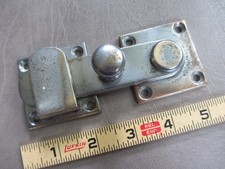 Fechadura de porta de celeiro de latão vintage, trava deslizante flip 180° para porta, portão, banheiro B comprar usado  Enviando para Brazil