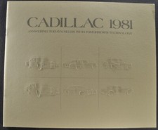 1981 cadillac brochure for sale  Olympia