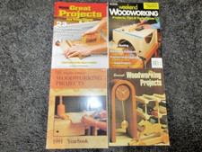 Four woodworking project for sale  Oakley