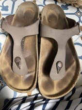 Birkenstock gizeh mocha for sale  BOLTON