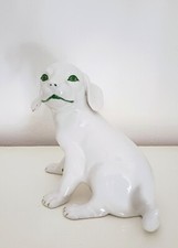 Cane ceramica bianco usato  Udine