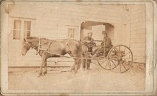 Faded cdv two for sale  EVESHAM