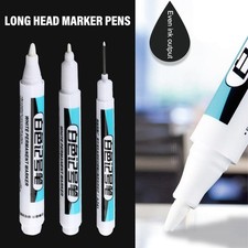 Caneta marcador de tinta branca arte impermeável pneu de carro bicicleta canetas permanentes comprar usado  Enviando para Brazil