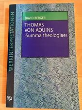 Thomas aquins summa gebraucht kaufen  Velburg