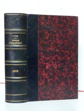 1906 annales oculistique d'occasion  Vierzon