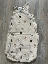 Babyschlafsack beige hundemoti gebraucht kaufen  Maisach