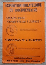 Affiche exposition philatéliq d'occasion  France