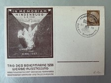 Ganzsache postkarte hindenburg gebraucht kaufen  Potsdam