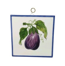 Hand painted eggplant for sale  Lomita