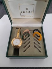 Gucci uhr bezel gebraucht kaufen  Naundorf, Mügeln