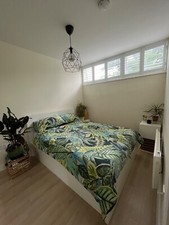 White ottoman wooden for sale  ST. ALBANS
