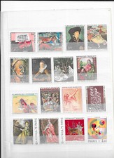 Gros lot timbres d'occasion  Peltre