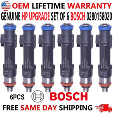 Usado, Injetores de combustível OEM BOSCH x6 HP UPGRADE para Jeep Dodge Mitsubishi 3.7L 2004-2012 comprar usado  Enviando para Brazil