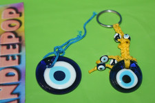 Pair glass evil for sale  Lindenhurst