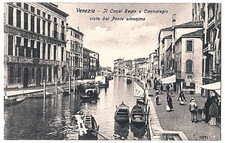 Cartolina venezia canal usato  Modica