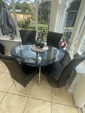 Stylish glass table for sale  WALSALL