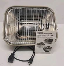 Grelha elétrica interna Contempra Char-B-Que Grill Grillette ECB-72 TRABALHOS TESTADOS comprar usado  Enviando para Brazil