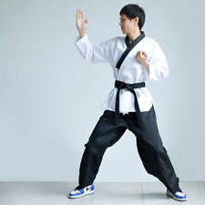 Uniforme de taekwondo coreano gola V Dobok uniformes brancos Tae Kwon Do MMA artes marciais comprar usado  Enviando para Brazil
