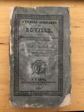 Annales agricoles roville usato  Compiano