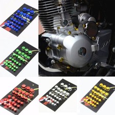 30xUniversal Motocicleta Scooter Peças de Motor Parafuso Porca Tampa Kit Acessórios comprar usado  Enviando para Brazil