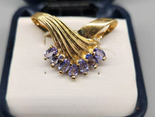 pendant tanzanite 14k slide for sale  Elkridge