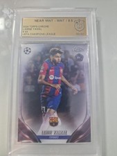 2023-24 TOPPS CROMO UEFA CLUB COMPETICIONES PRISMA REFRACTOR LAMINE YAMAL, usado comprar usado  Enviando para Brazil