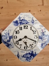 Pendule horloge faïence d'occasion Pendule horloge faïence d'occasion  Erstein