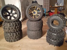 Lote de rodas e pneus off-road de controle remoto comprar usado  Enviando para Brazil