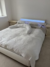 Faux leather white for sale  GLASGOW