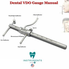 Usado, Medidor dental VDO Venus Apollo pinça odontológica instrumentos de régua de medição CE comprar usado Usado, Medidor dental VDO Venus Apollo pinça odontológica instrumentos de régua de medição CE comprar usado  Enviando para Brazil