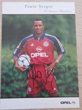 Usado, Autogramm Fußballspieler Paulo Sergio FC Bayern München 1999-2002 (115617) comprar usado  Enviando para Brazil