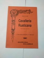 Mascagni cavalleria rusticana usato  Zagarolo