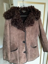 Real sheepskin coat for sale  IPSWICH