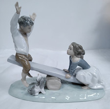 Lladro seesaw figurine for sale  MALDON