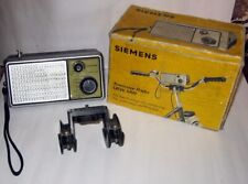 Vintage Rаrе SIEMENS RT 600 5 Bicicleta Portátil Rádio Transistor FM/AW, CAIXA CONJUNTO COMPLETO comprar usado  Enviando para Brazil