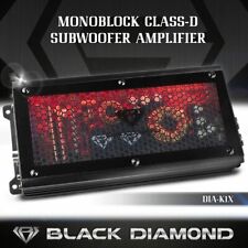 Subamplificador amplificador de carro Black Diamond DIA-K1 1 canal monobloco classe D 1800 watts comprar usado  Enviando para Brazil