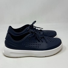 Tênis Crocs In Motion Pacer Masculino 8 Azul Perfurado com Cadarço Conforto Casual, usado comprar usado  Enviando para Brazil