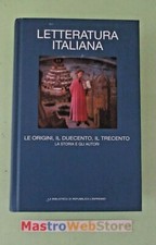 Letteratura italiana origini usato  Anguillara Sabazia