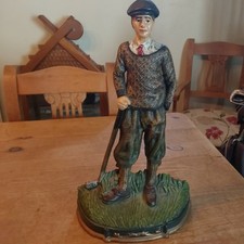 Cast iron golfer for sale  TRING