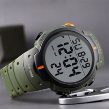 SKMEI Masculino LED Digital Relógios Esportivos Cronômetro Militar Relógio de Data À Prova D'água Reino Unido comprar usado  Enviando para Brazil