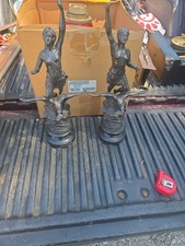 Pair cast bronze for sale  Marine