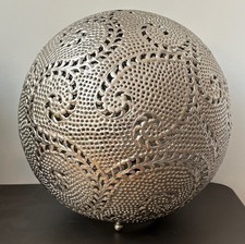 Large silver openwork for sale  LEOMINSTER