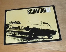 Reliant scimitar brochure for sale  SOUTHAMPTON