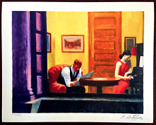 Edward Hopper Litografía COA Certificado Firmado 'Apartamento A New York ' comprar usado  Enviando para Brazil