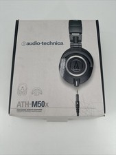 Fones de ouvido Audio Technica ATH-M50x com caixa. LEIA comprar usado  Enviando para Brazil