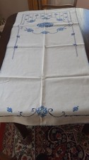 Tischdecke tischläufer weiß gebraucht kaufen  Bassum