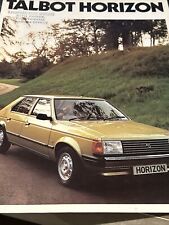 Talbot horizon car for sale  KENDAL
