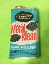 Vintage ~ Aparelho Sunbeam ~ METAL KLEEN ~ Estanho Metal ~ Vazio comprar usado  Enviando para Brazil