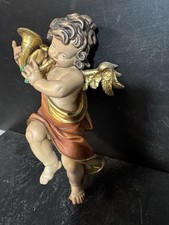 Handgeschnitzter engel horn gebraucht kaufen  Kirchberg