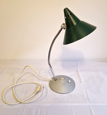 Vintage schreibtischlampe grü gebraucht kaufen  Poing